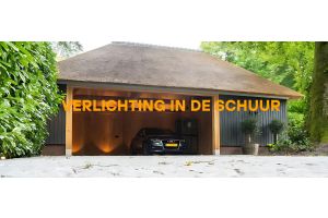 Verlichting in de schuur