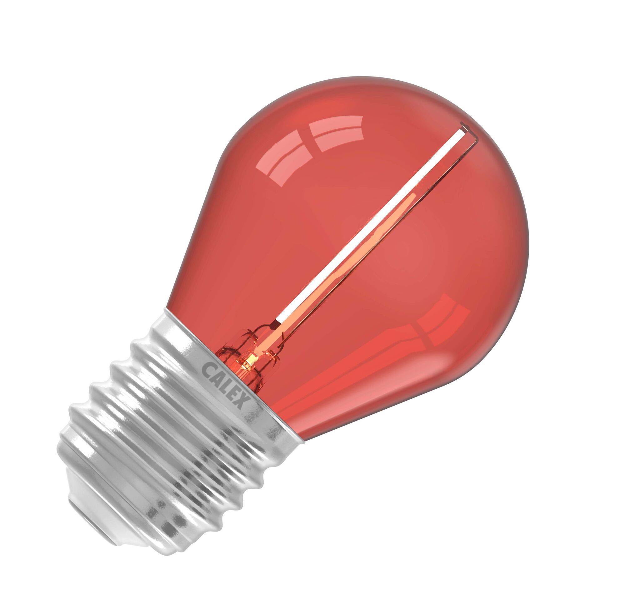 Calex | LED G45 | Rood | E27 fitting | 0.5-1W