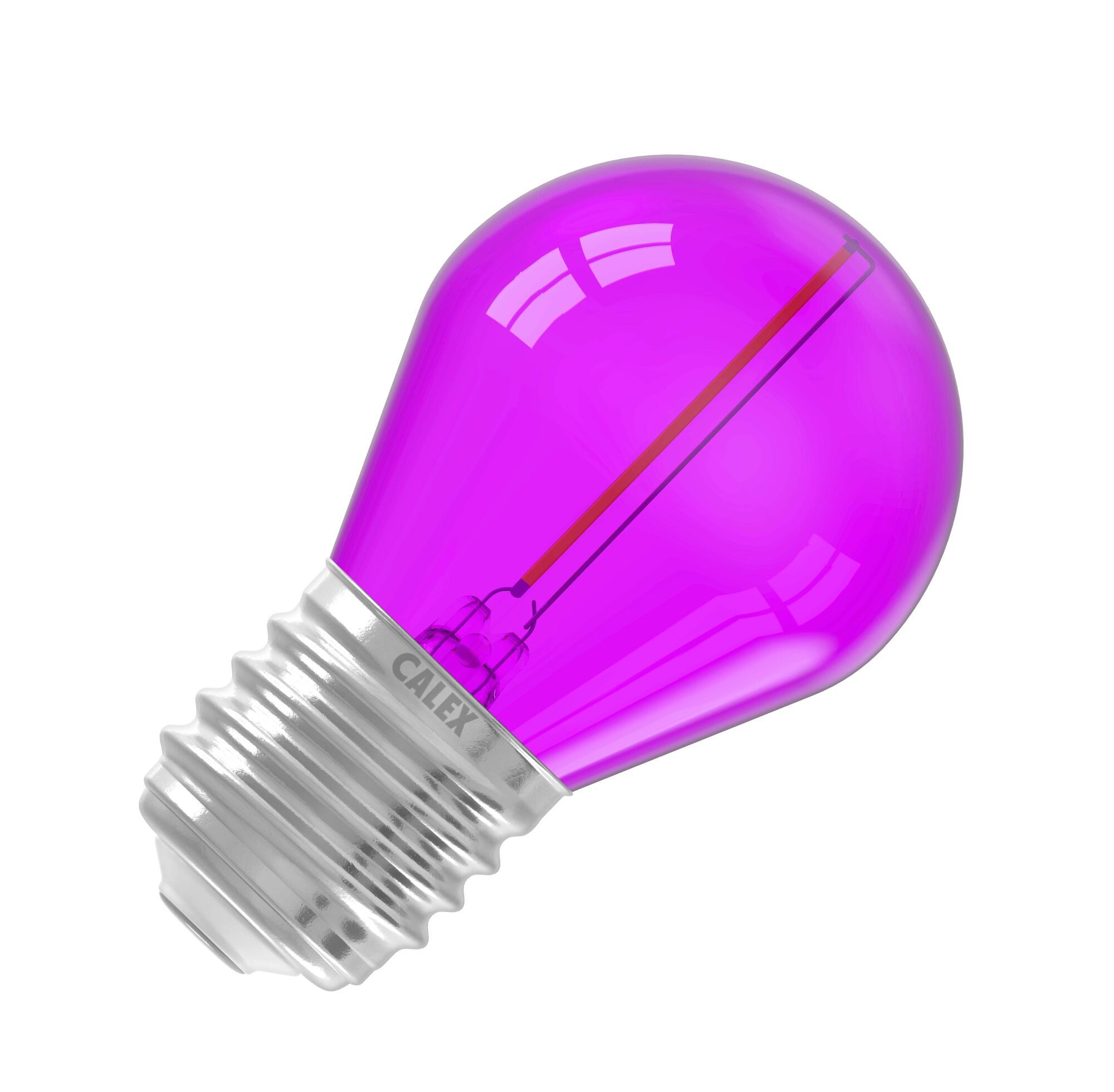 Calex | LED G45 | Paars | E27 fitting | 0.5-1W