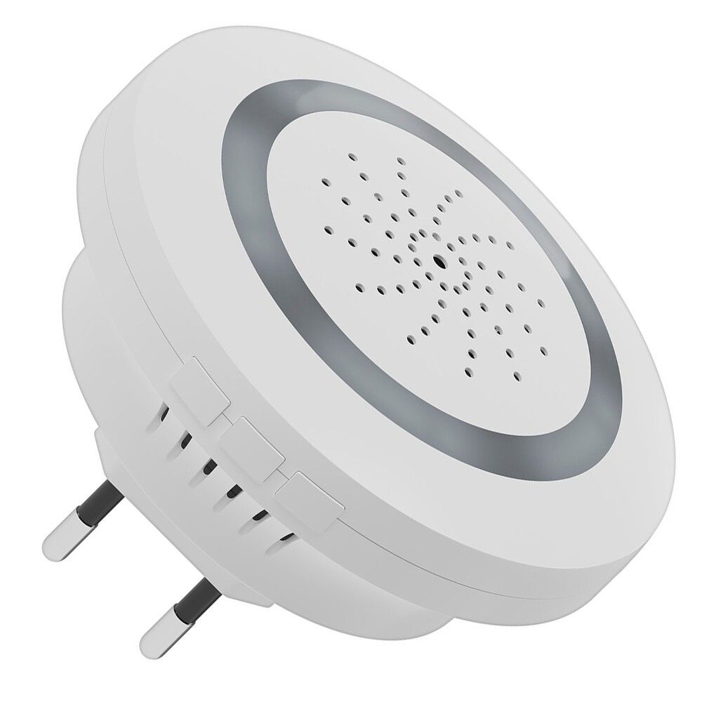 Calex Smart Home | Slim Alarm Sirene | Stekker wifi