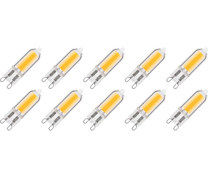 Lighto | LED lamp | G9 Fitting | Insteeklamp | Helder | 13mm | 2W | 10 stuks