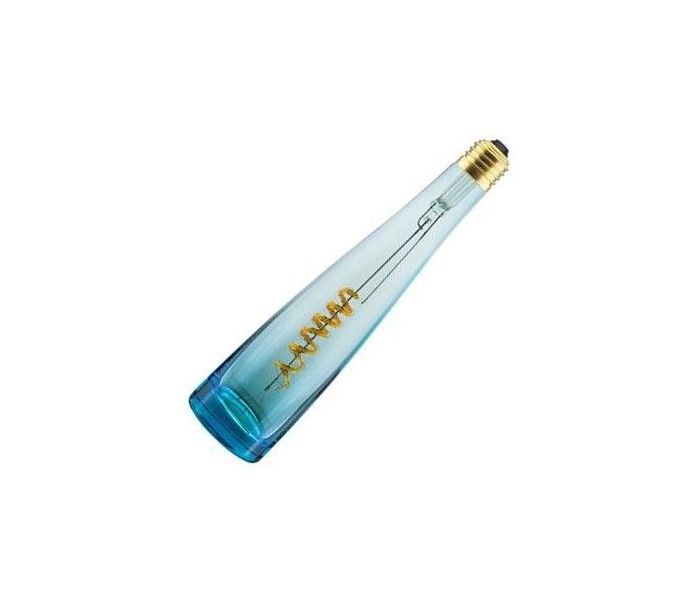 Bailey | LED Spiraallamp | Grote fitting E27 Dimbaar | 7W (vervangt 25W) Blauw