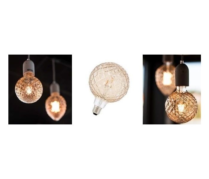 Bailey | LED Globelamp | Grote fitting E27 Dimbaar | 3W (vervangt 20W) Goud 125mm