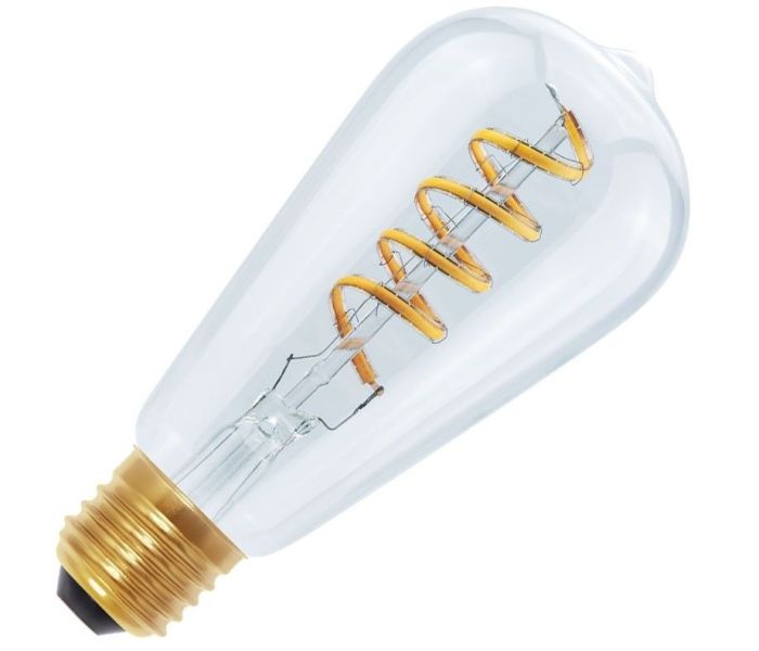 Segula | LED Edison Lamp | Grote fitting E27 Dimbaar | 6W (vervangt 20W) 