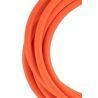 Bailey stoffen kabel 2-aderig oranje 3m Bailey stoffen kabel 2-aderig oranje 3m
