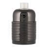 Bailey fitting metaal screw E27 zwart Bailey fitting metaal screw E27 zwart