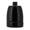 Bailey fitting porselein E27 zwart