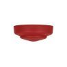 Bailey plafondkap kunststof klein rood RAL3002