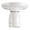Bailey plafondfitting porselein E27 wit Bailey plafondfitting porselein E27 wit