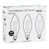 Bailey | 3x LED Kaarslamp | Kleine fitting E14 | 2W