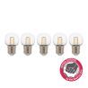 Bailey | 5x LED Kogellamp | Grote fitting E27 | 2W