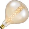 Lighto | LED filament | Grote fitting E27 | Superluxlamp | Goud | 160mm | 6W Lighto | LED filament | Grote fitting E27 | Superluxlamp | Goud | 160mm | 6W