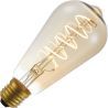 Lighto | LED filament | Grote fitting E27 | Edison lamp | Goud | 64mm | 4W Lighto | LED filament | Grote fitting E27 | Edison lamp | Goud | 64mm | 4W