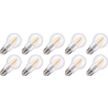 Lighto | LED filament | Grote fitting E27 | Standaardlamp | Helder | 60mm | 5W | 10 stuks
