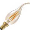 Lighto | LED filament | Kleine fitting E14 | Kaarslamp tip | Goud | 35mm | 4W Lighto | LED filament | Kleine fitting E14 | Kaarslamp tip | Goud | 35mm | 4W