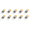 Lighto | LED lamp | G4 Fitting | Insteeklamp | Helder | 10mm | 1W | 10 stuks | 12V