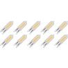Lighto | LED lamp | G9 Fitting | Insteeklamp | Helder | 13mm | 2W | 10 stuks Lighto | LED lamp | G9 Fitting | Insteeklamp | Helder | 13mm | 2W | 10 stuks
