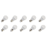 Lighto | LED lamp | Grote fitting E27 | Kogellamp | Helder | 45mm | 5W | 10 stuks Lighto | LED lamp | Grote fitting E27 | Kogellamp | Helder | 45mm | 5W | 10 stuks