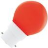 Bailey | LED lamp | Bajonetfitting B22d Fitting | Kogellamp | Rood | 45mm | 1W