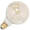 Calex | LED filament | Grote fitting E27 | Kogellamp | Goud | 95mm | 2W