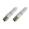 Halogeenlamp | Halolux | Bajonetfitting Ba15d | Buislamp | Helder | 15mm | 70W - 2 Stuks