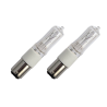 Halogeenlamp | Halolux | Bajonetfitting Ba15d | Buislamp | Helder | 15mm | 100W - 2 Stuks