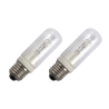 Halogeenlamp | Halolux | Grote fitting E27 | Buislamp | Helder | 32mm | 70W - 2 Stuks Halogeenlamp | Halolux | Grote fitting E27 | Buislamp | Helder | 32mm | 70W - 2 Stuks