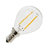 Lighto | LED filament | Kleine fitting E14 | Kogellamp | Helder | 45mm | 2W Lighto | LED filament | Kleine fitting E14 | Kogellamp | Helder | 45mm | 2W