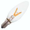 Bailey | LED Kaarslamp | Kleine fitting E14  | 3W Dimbaar