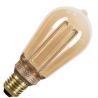 Bailey | LED lamp | Grote fitting E27 | Edison lamp | Goud | 64mm | 4W