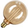 Bailey | LED lamp | Grote fitting E27 | Globelamp | Goud | 95mm | 4W