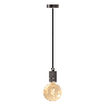 Calex | Retro Pendel | E27 | Aluminium | Gun Metal Grijs | 1-ring model | 1,5M snoer Calex | Retro Pendel | E27 | Aluminium | Gun Metal Grijs | 1-ring model | 1,5M snoer