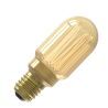 Calex | LED filament | Grote fitting E27 | T45 Buis | Goud | 3.5W Calex | LED filament | Grote fitting E27 | T45 Buis | Goud | 3.5W