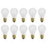 Gloeilamp | Grote fitting E27 | Standaardlamp | Mat | 55mm | 40W