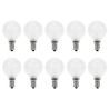 Gloeilamp | Kleine fitting E14 | Kogellamp | Mat | 45mm | 7W