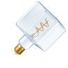 SPL | LED Filament | Grote fitting E27 | Kubuslamp | Kristal | 4W | Dimbaar SPL | LED Filament | Grote fitting E27 | Kubuslamp | Kristal | 4W | Dimbaar