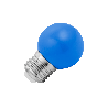 Lighto | LED lamp | Grote fitting E27 | Kogellamp | Blauw | 45mm | 1W Lighto | LED lamp | Grote fitting E27 | Kogellamp | Blauw | 45mm | 1W