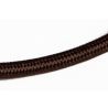 Stoffen kabel bruin rond 2x0.75mm 10 meter Stoffen kabel bruin rond 2x0.75mm 10 meter