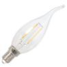 Calex | LED filament | Kleine fitting E14 | Kaarslamp tip | Helder | 35mm | 2W Calex | LED filament | Kleine fitting E14 | Kaarslamp tip | Helder | 35mm | 2W