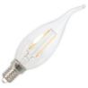 Calex | LED filament | Kleine fitting E14 | Kaarslamp tip | Helder | 35mm | 3.5W