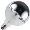 SPL | Halogeen kopspiegellamp | Grote fitting E27 | Ball | Zilver | 125mm | 42W