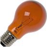 Gloeilamp | Grote fitting E27 | Standaard lamp | Haardvuurlamp | Amber | 60mm | 60W