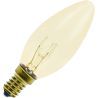 Gloeilamp | Kleine fitting E14 | Kaarslamp | Goud | 35mm | 25W