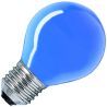 Gloeilamp | Grote fitting E27 | Kogellamp | Blauw | 45mm | 15W