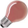 Gloeilamp | Grote fitting E27 | Kogellamp | Rood | 45mm | 15W