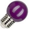 Bailey | LED lamp | Grote fitting E27 | Kogellamp | Paars | 45mm | 1W