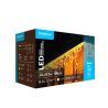 Modee | Kerstverlichting LED lichtsnoer | 2m en 70cm hoog | 100 Lichtpunten met 8 Lichtstanden | IP44 | Warm Wit Licht Modee | Kerstverlichting LED lichtsnoer | 2m en 70cm hoog | 100 Lichtpunten met 8 Lichtstanden | IP44 | Warm Wit Licht