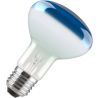 Gloeilamp | Grote fitting E27 | Reflectorlamp | Blauw | 80mm | 60W