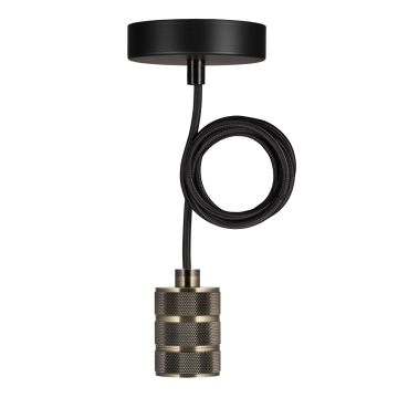 Bailey | Pendelarmatuur Aluminium | Grote fitting E27  | 60W 
