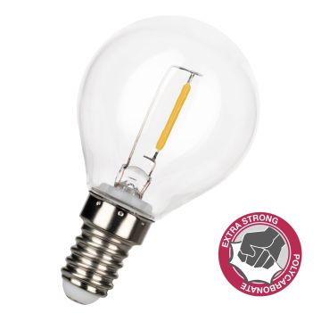 Bailey | LED Bol | Kleine fitting E14  | 1W 